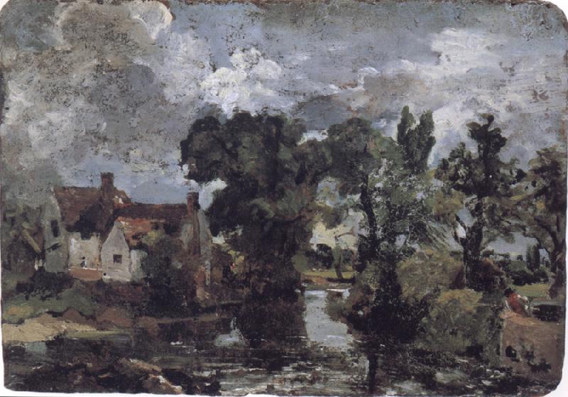 John Constable The Mill Stream Sweden oil painting art